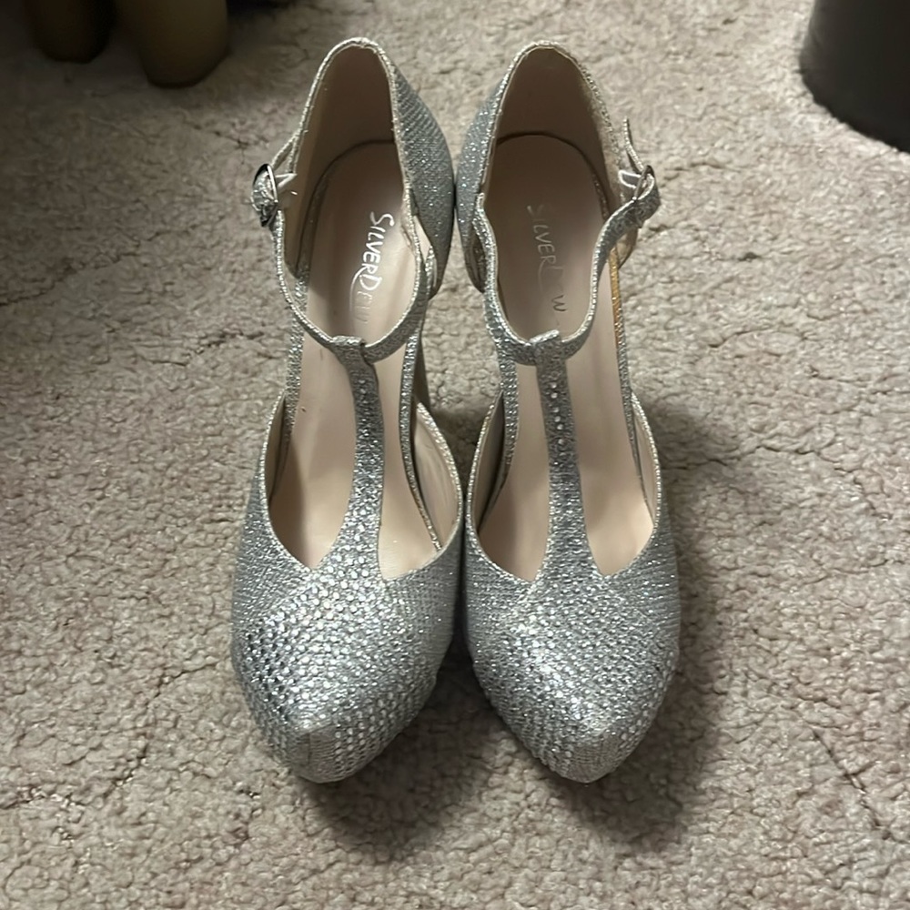 Sparkly heels